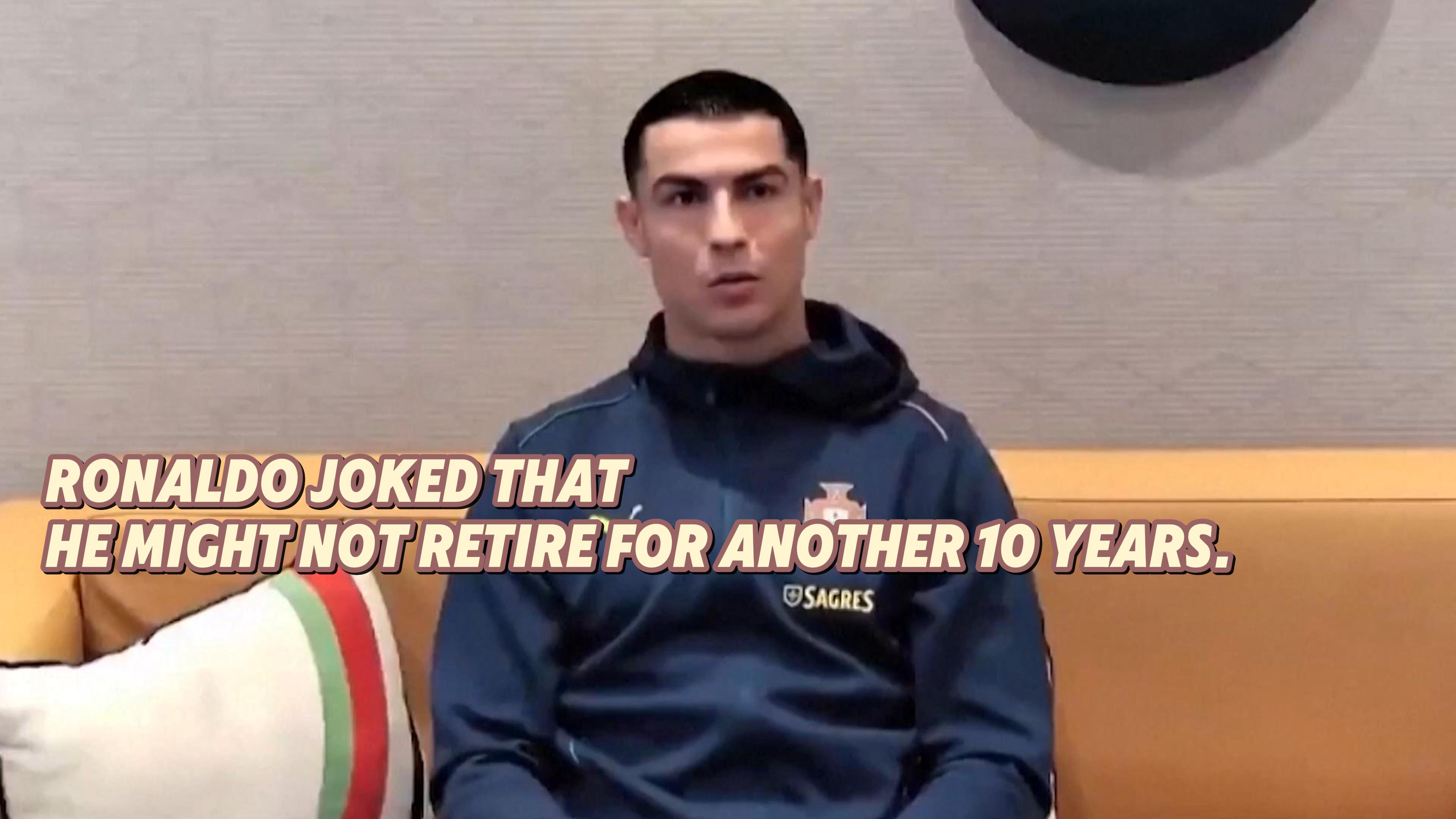 Ageless Legend Makes Another Bold Claim! Ronaldo Jokes: I Won’t Leave the Pitch for Another 10 Years